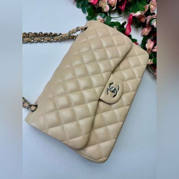 CHANEL JUMBO DOUBLE FLAP CLASSIC BEIGE - Picture 6 of 16
